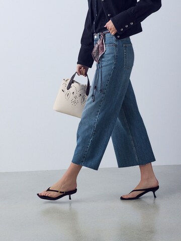 Wide Leg Jean Next en bleu