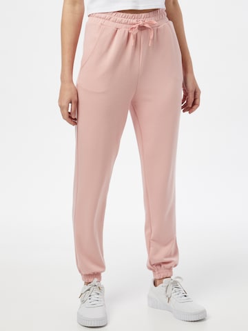 DeFacto Tapered Pants in Pink: front