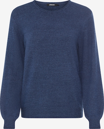 Olsen Strickpullover ' Henny ' in Blau: Vorderseite