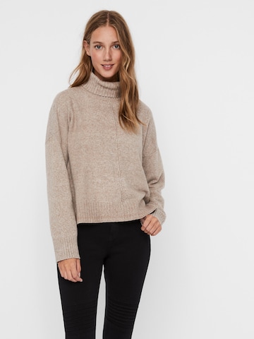 Noisy may - Jersey en beige: frente