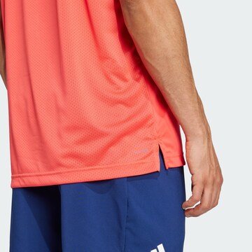 ADIDAS PERFORMANCE Functioneel shirt 'Club Tennis' in Rood