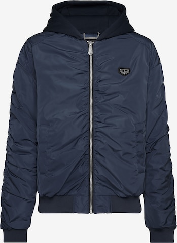 Philipp Plein Übergangsjacke in Blau: Vorderseite