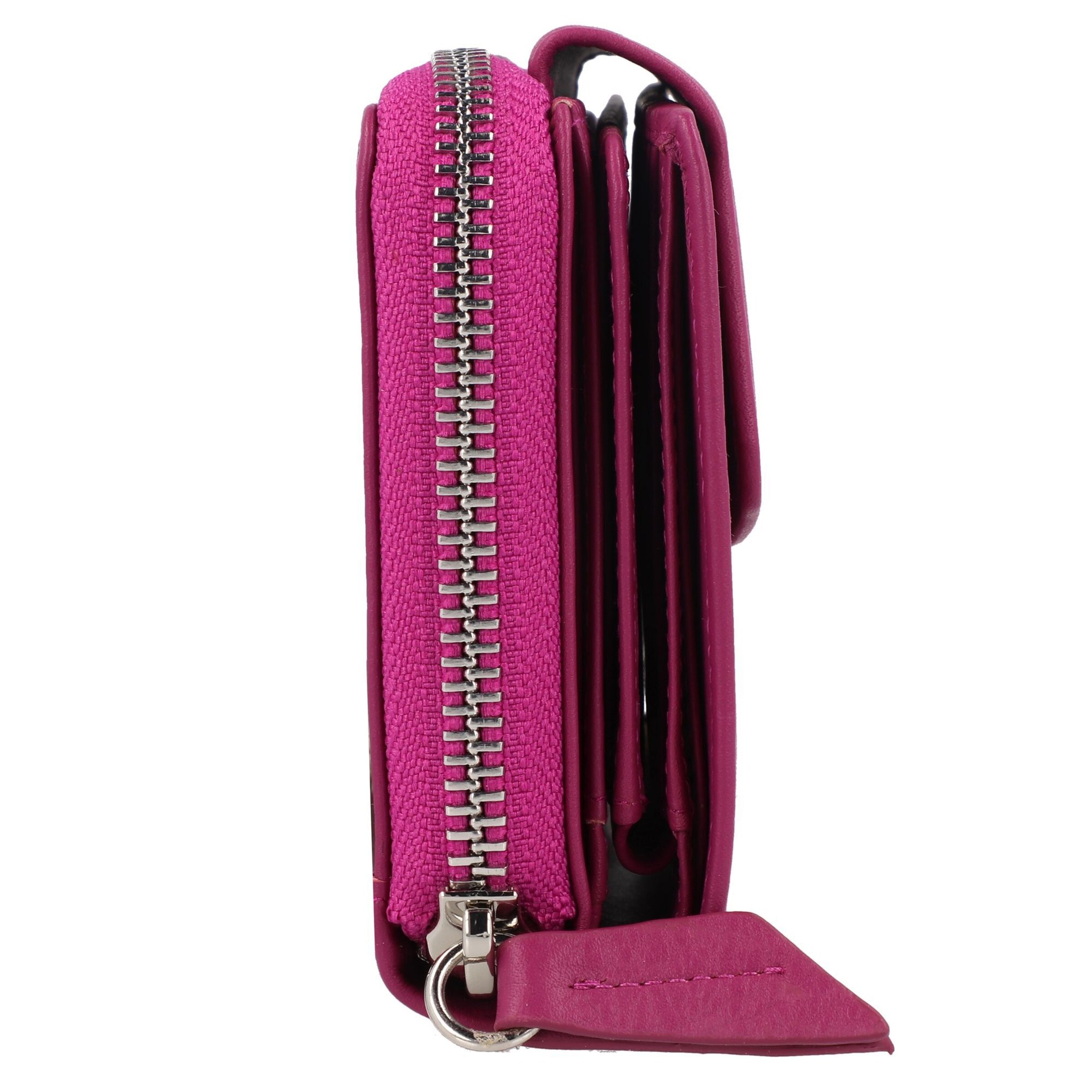 Braun Büffel Wallet 'Joy' in Pink