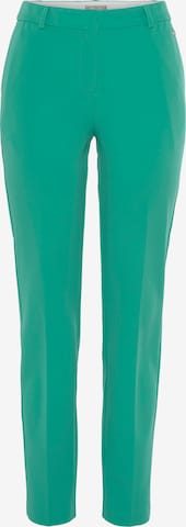 TAMARIS Pleated Pants in Green: front