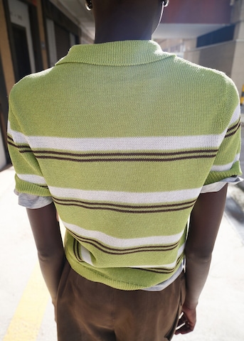 MANGO Sweater 'Verdi' in Green