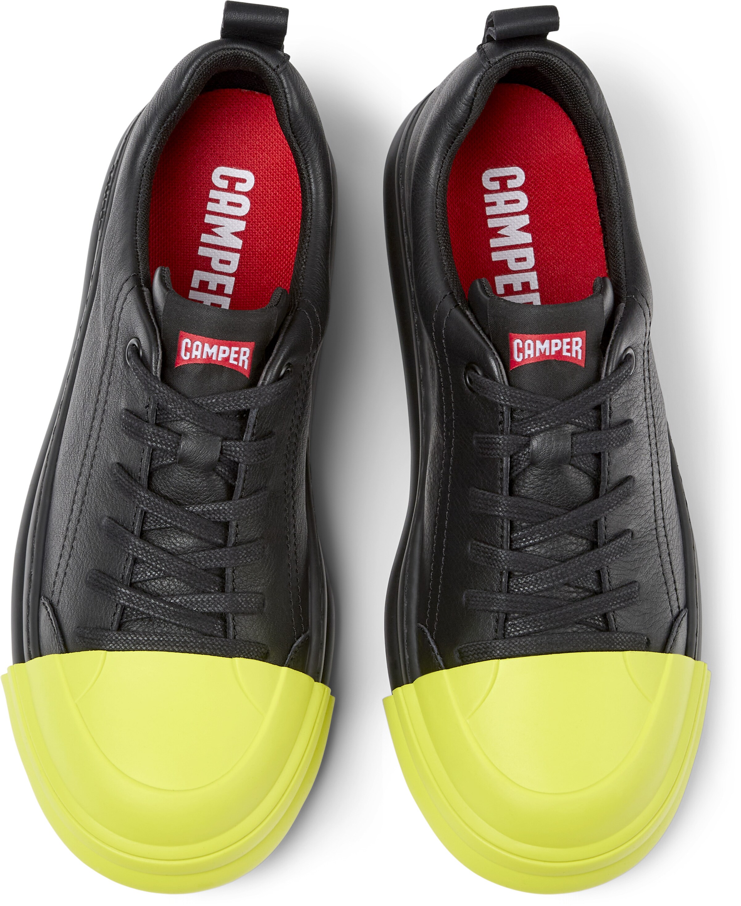 CAMPER Platform trainers in Black