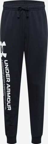 UNDER ARMOUR - Pantalón deportivo 'Rival' en negro: frente