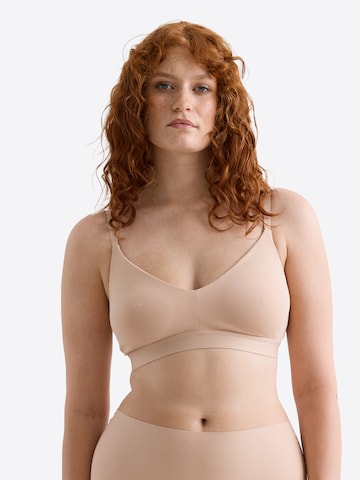 Erlich Textil Bustier BH in Beige: Vorderseite