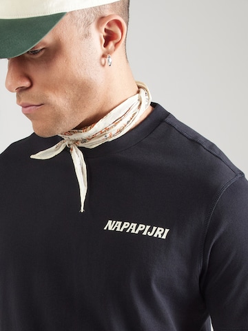 NAPAPIJRI Тениска 'S-SOL' в синьо