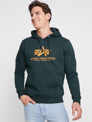 ALPHA INDUSTRIES Sweatshirt 'Basic'‌‌‌‌‌‌‌‌‌ in Grün