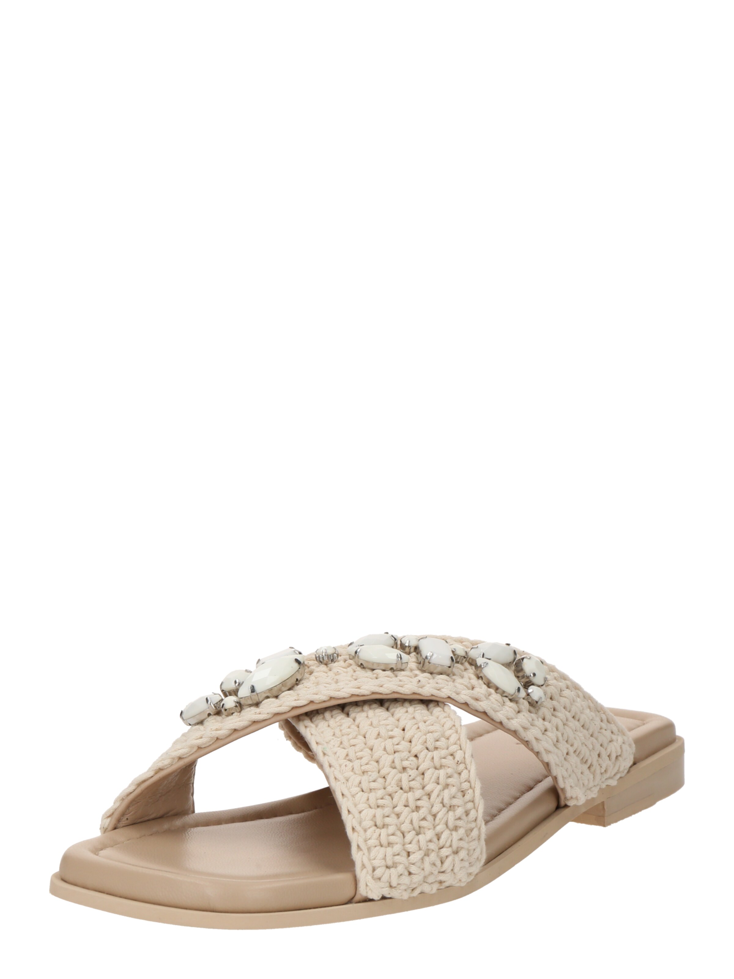 INUIKII Pantofle – béžová: přední strana