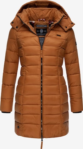 Manteau d’hiver 'Abendsternchen' MARIKOO en marron : devant