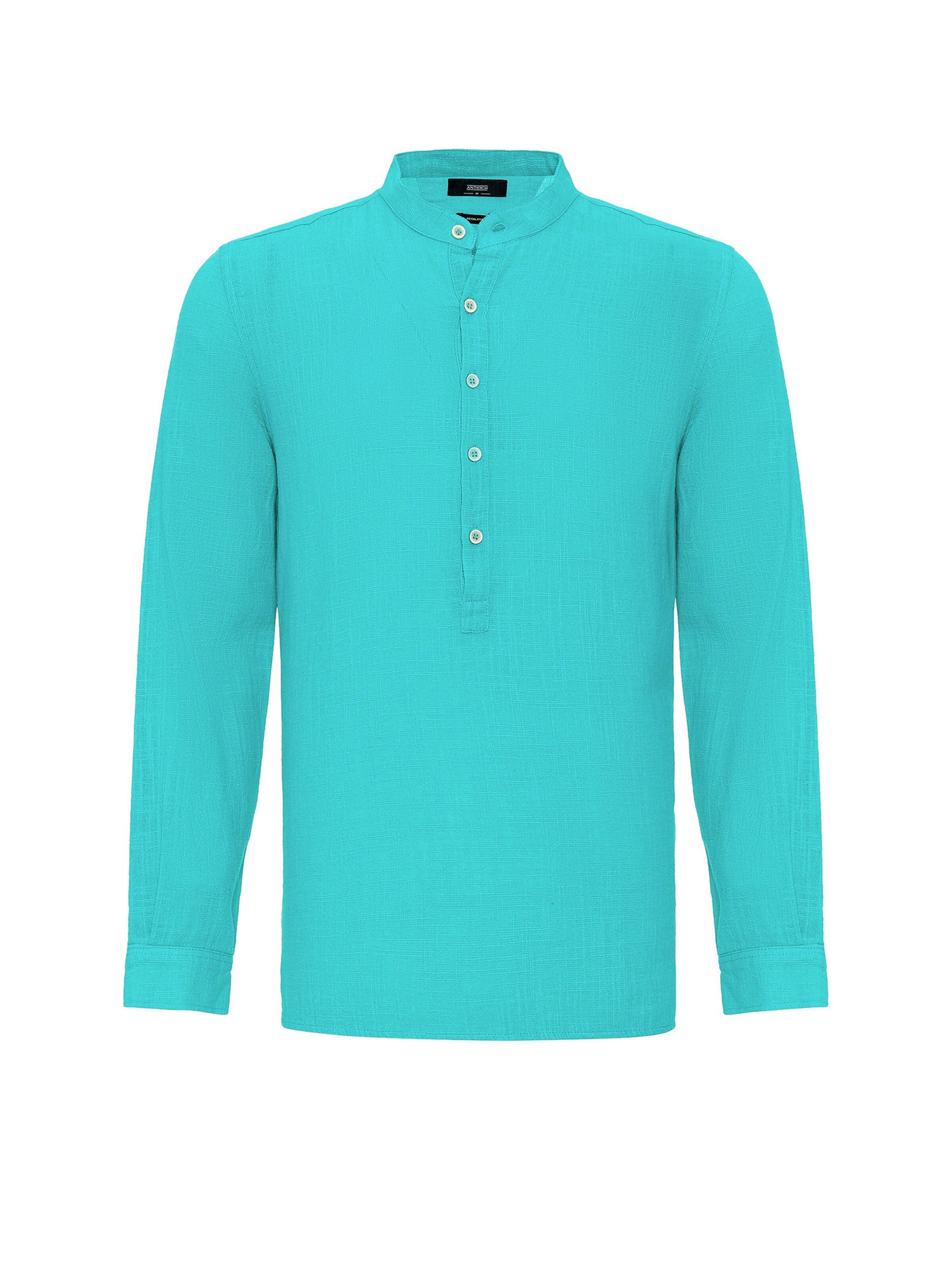 Antioch Regular fit Overhemd in Blauw: voorkant