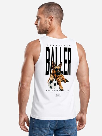 Neverless Shirt 'Pub Champion' in White