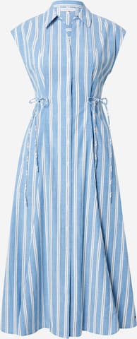 TOMMY HILFIGER - Vestidos camiseiros em azul: frente