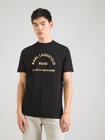 Karl Lagerfeld Μπλουζάκι σε χρυσό: μπροστά