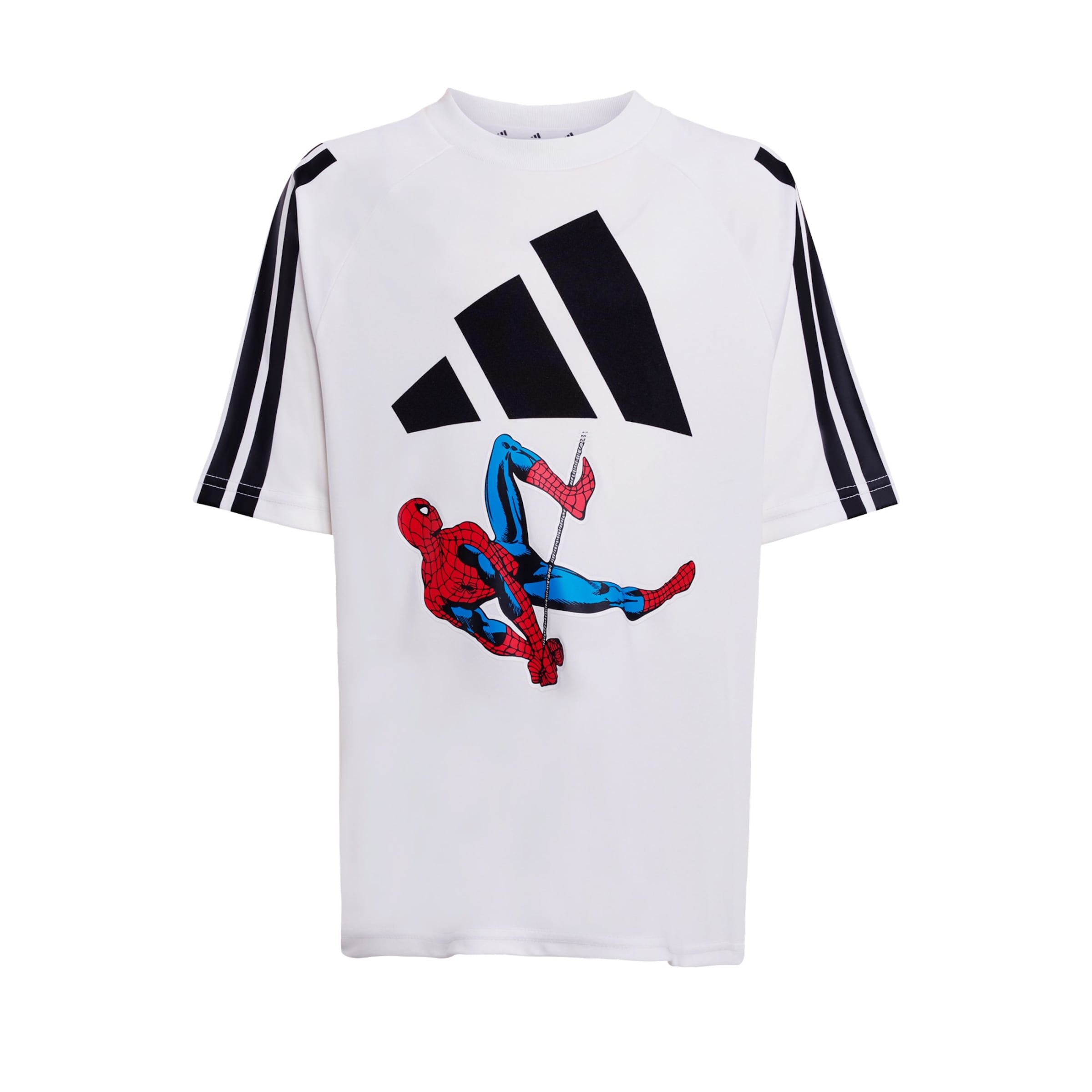 ADIDAS SPORTSWEAR - Camiseta funcional 'Marvel Spider-Man' en blanco: frente