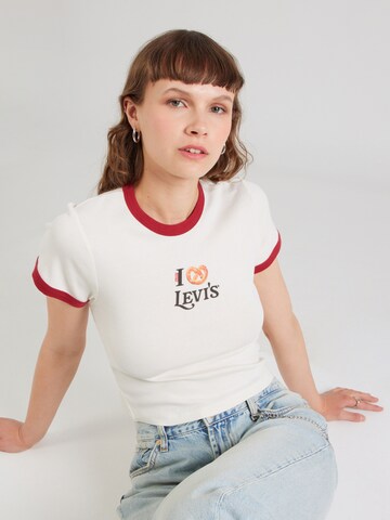 LEVI'S ® Μπλουζάκι σε λευκό: μπροστά