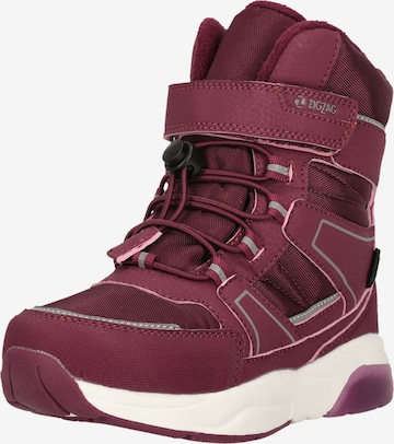 ZigZag Winterschuhe in Lila: Vorderseite