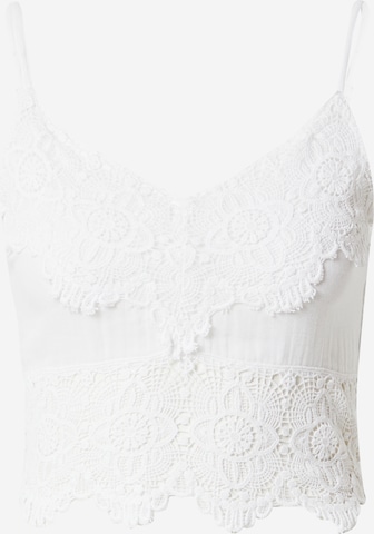 ABOUT YOU Top 'Lara' in White: front