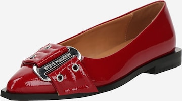 raudona STEVE MADDEN Balerinos ' 'Grail': priekis