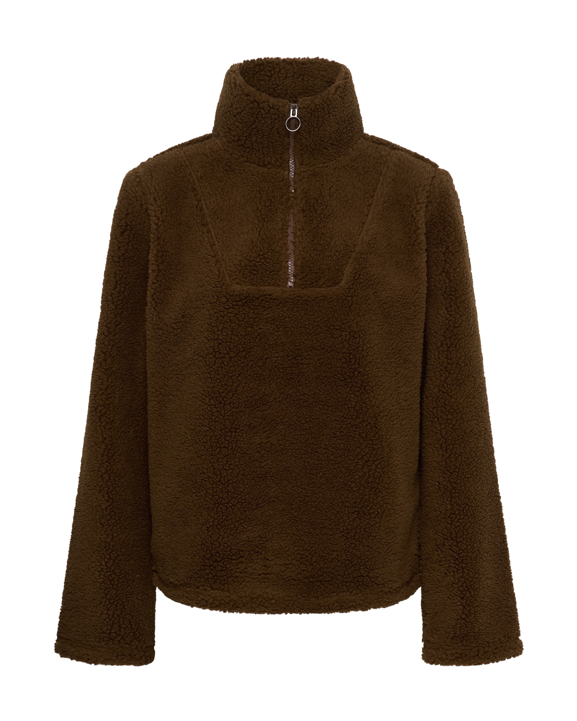 Pull-over Love Copenhagen en marron : devant