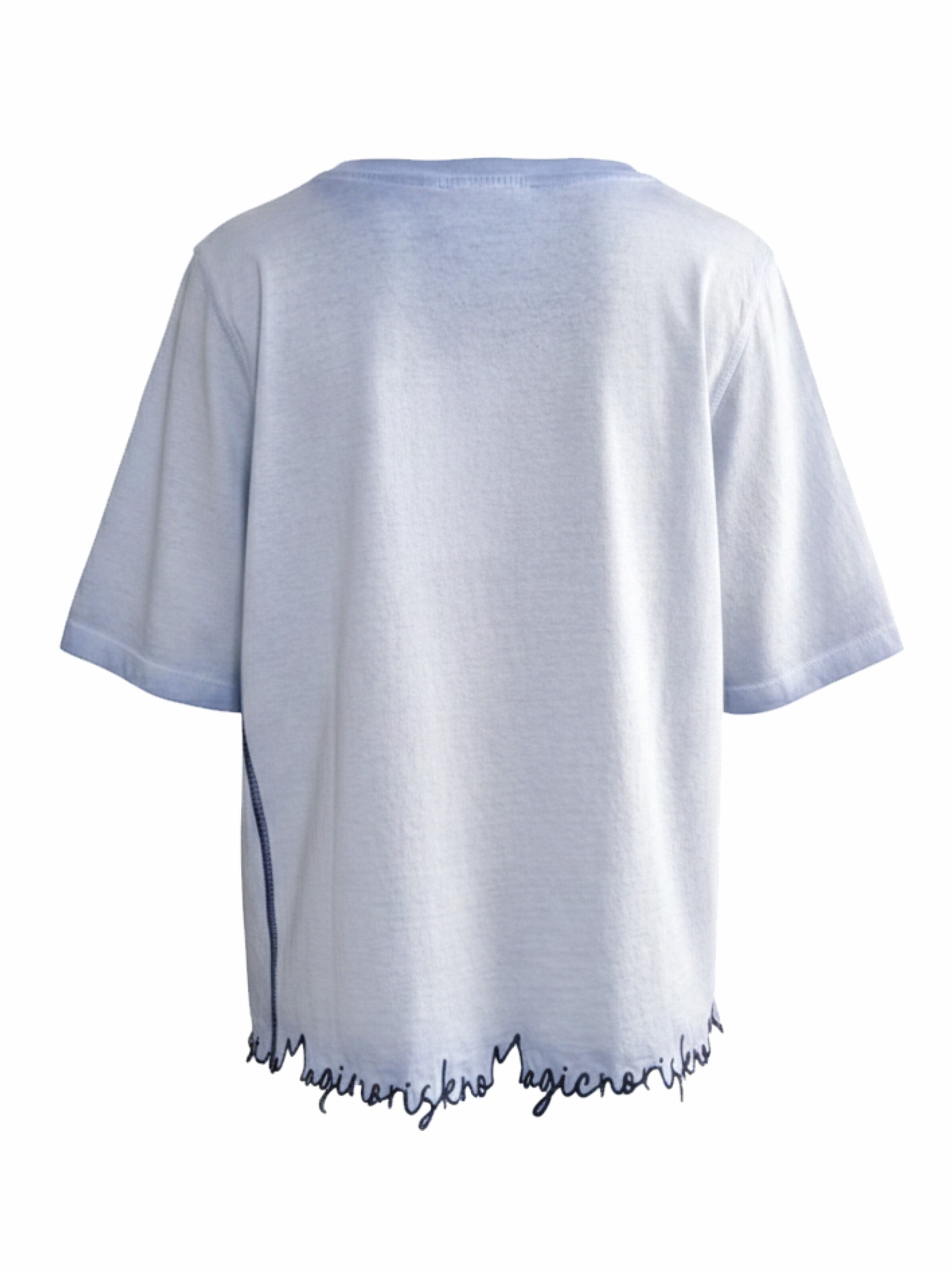 LIKS. Munich Shirt 'No Risk no Magic' in Blue