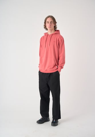 Cleptomanicx Sweatshirt 'Ligull' in Red