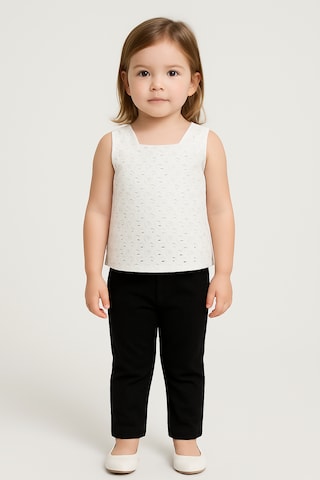 Panço Blouse in Wit: voorkant