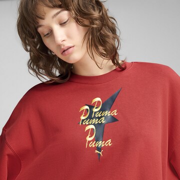 Sweat-shirt 'Road To Unity' PUMA en rouge