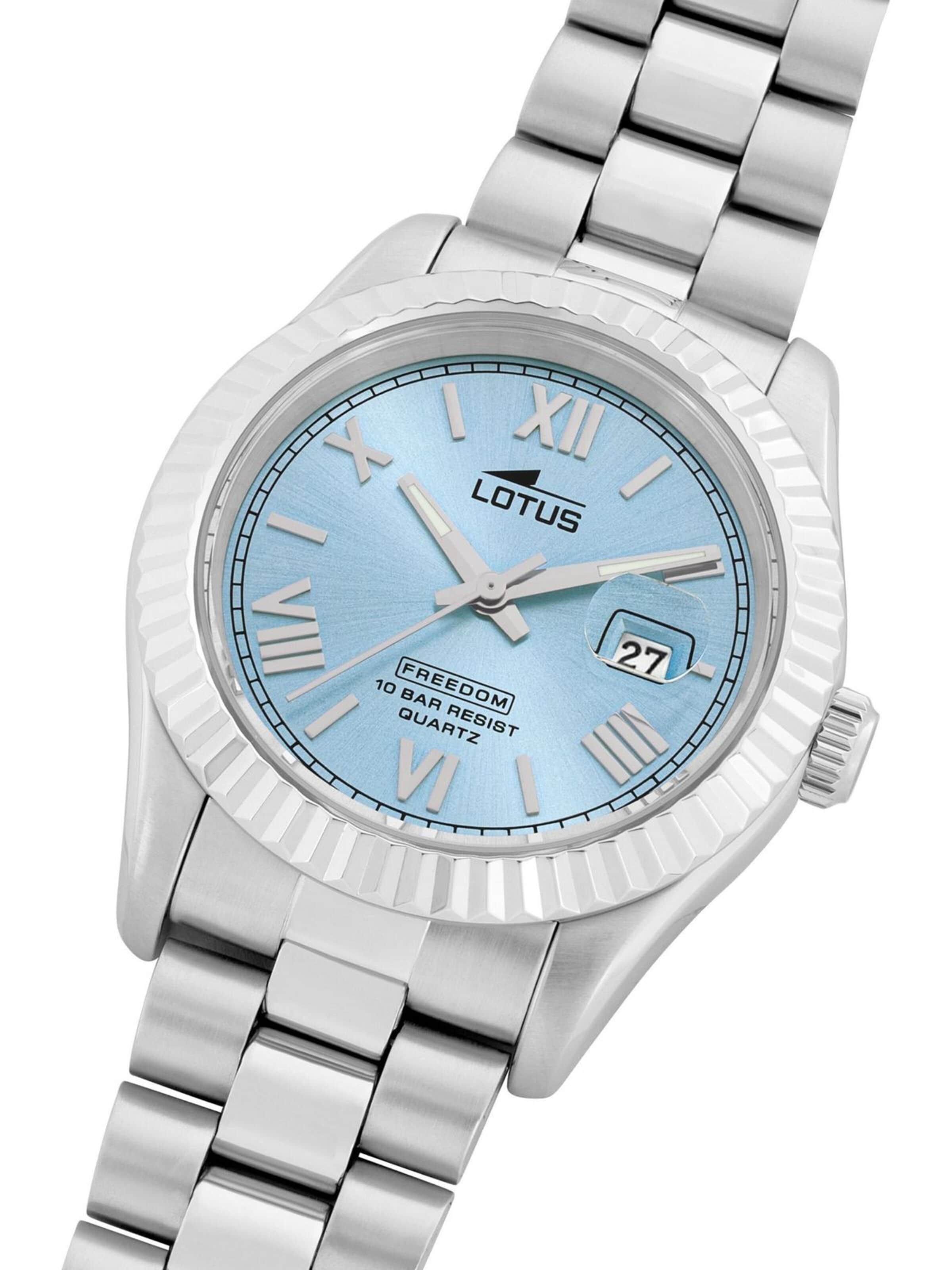 Lotus Analoog horloge 'Date watch Freedom' in Blauw