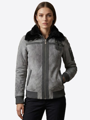 Crone Winter Jacket 'TALVI ELEPHANT' in Grey: front