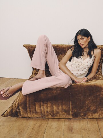 Next Bootcut Jeans in Pink