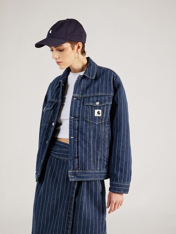 Carhartt WIP Tussenjas 'Orlean' in Blauw: voorkant