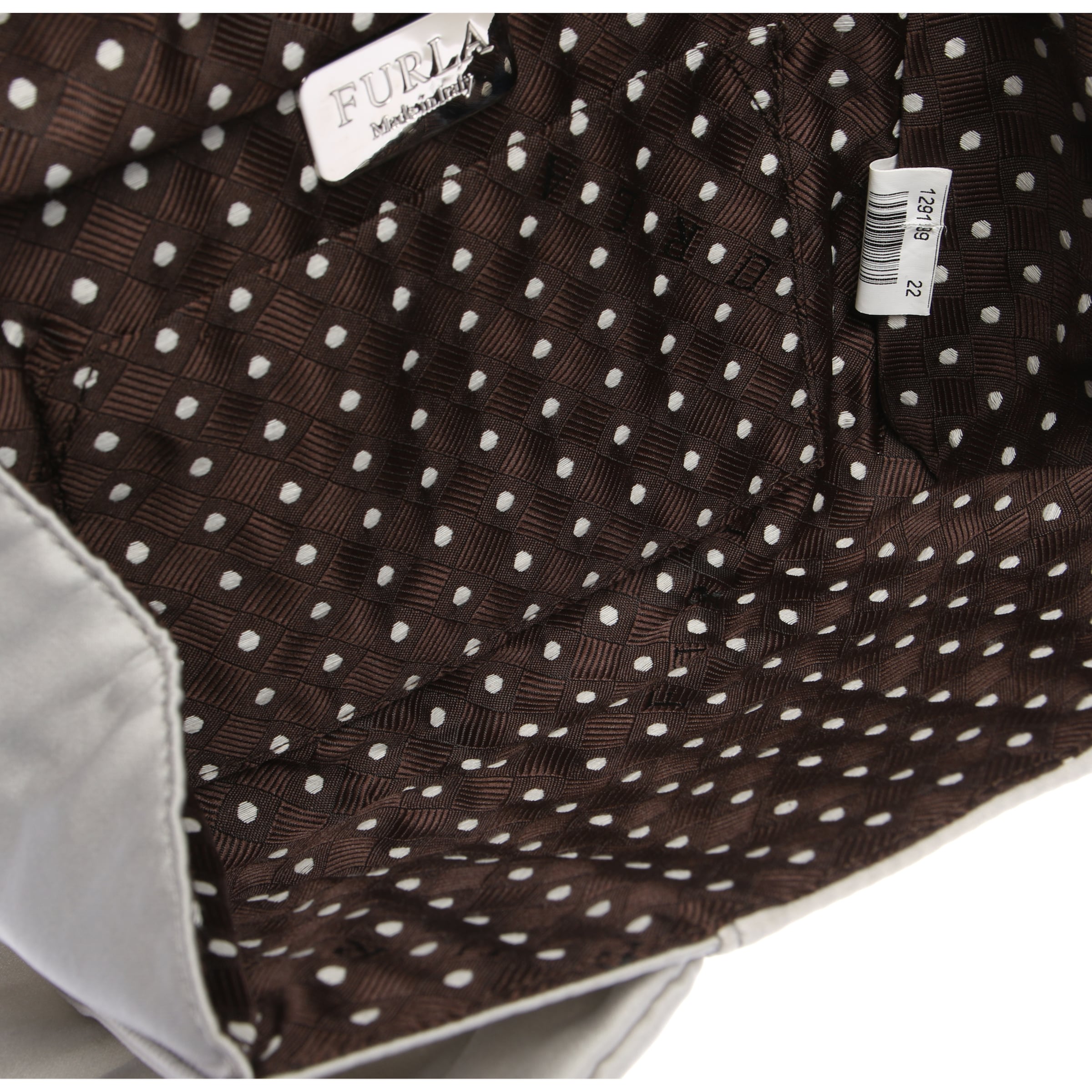 FURLA Clutch One Size in Grau