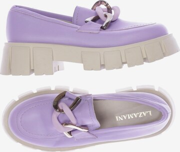 LAZAMANI Flats & Loafers in 38 in Purple: front