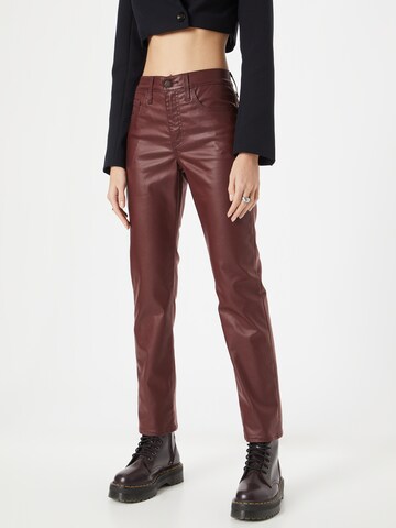 Regular Pantalon '724 Coated Straight' LEVI'S ® en rouge : devant