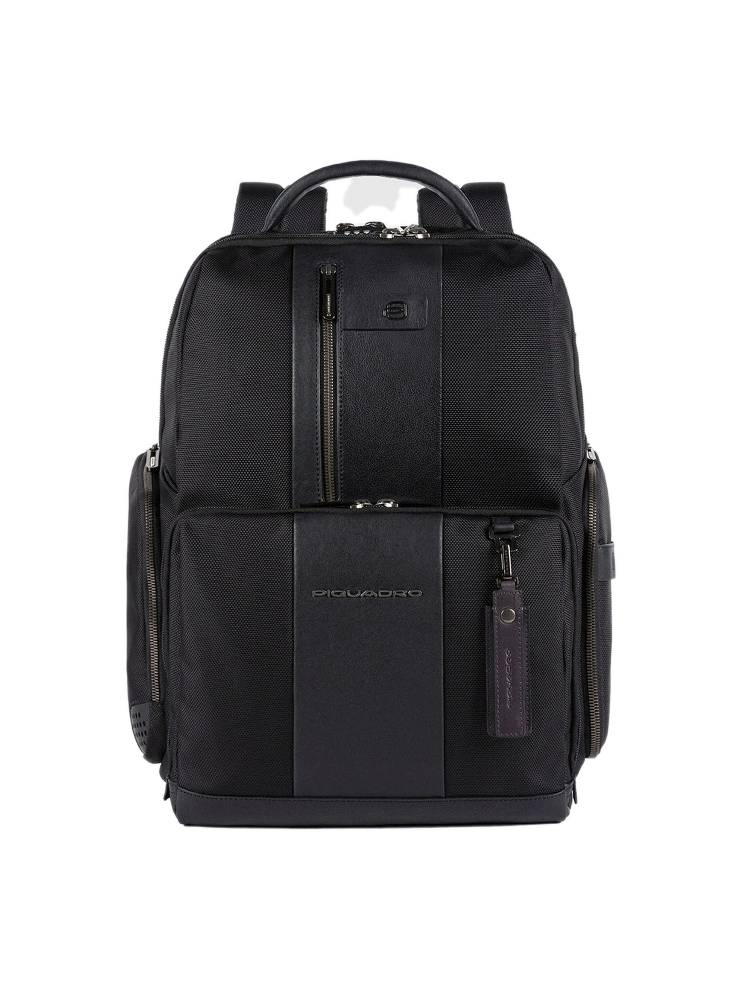 Piquadro Rucksack‌‌‌‌‌‌ in Schwarz: Vorderseite
