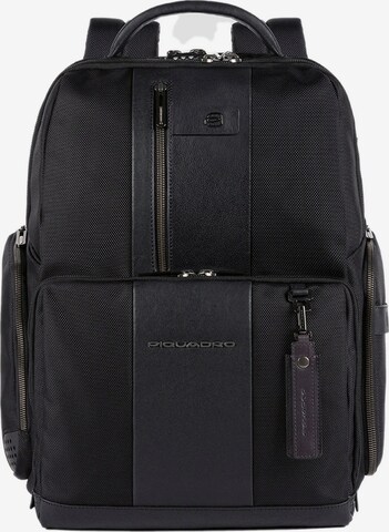 Piquadro Rucksack in Schwarz: Vorderseite