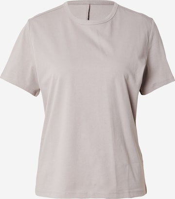 On Shirt 'APPAREL' in Silver: front