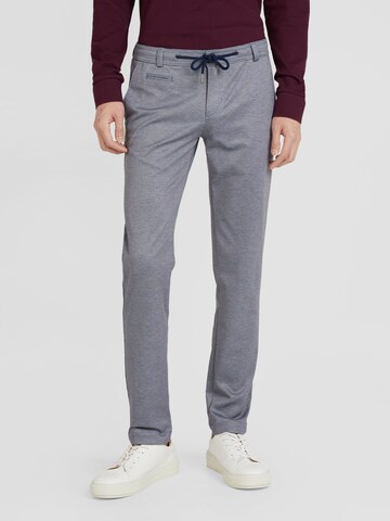 Regular Pantalon chino bugatti en gris : devant