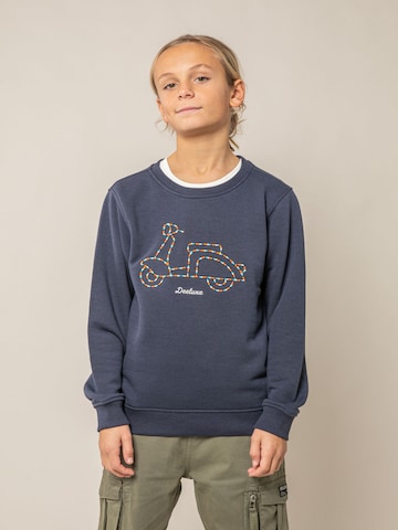 Pull-over 'Ravon' Deeluxe en bleu : devant