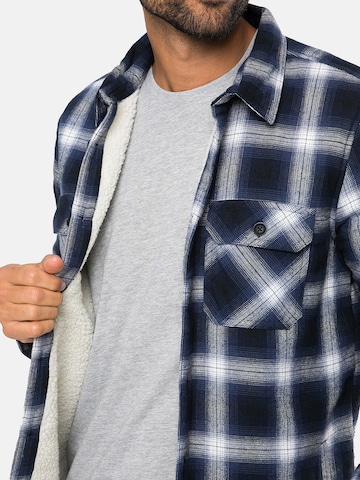 Threadbare Regular fit Button Up Shirt in Blue