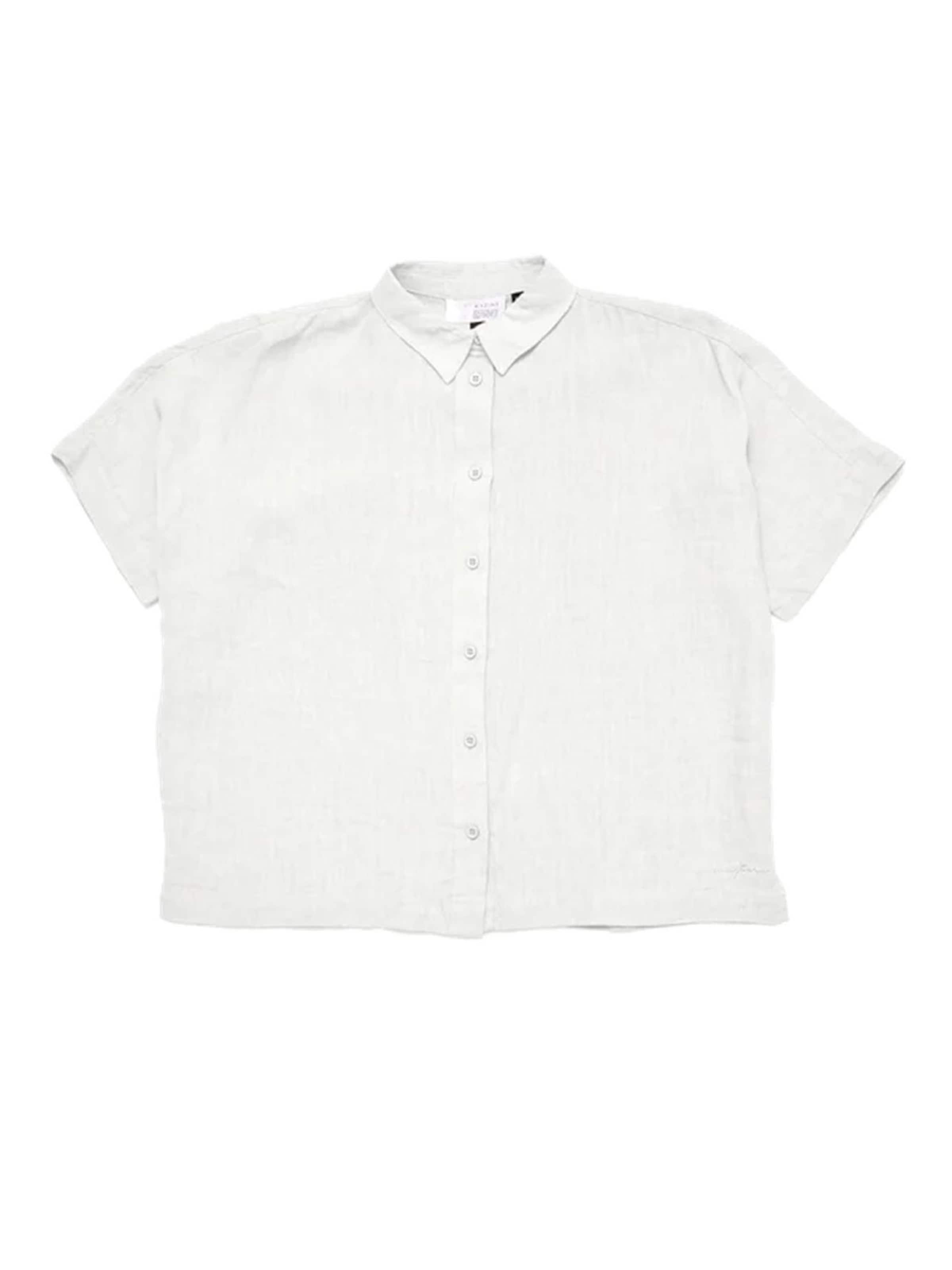 mazine Bluse 'Short Sleeve'‌‌‌‌‌‌ in Weiß: Vorderseite