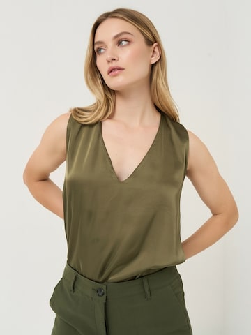 Camomilla Italia Blouse 'Tomy' in Groen: voorkant