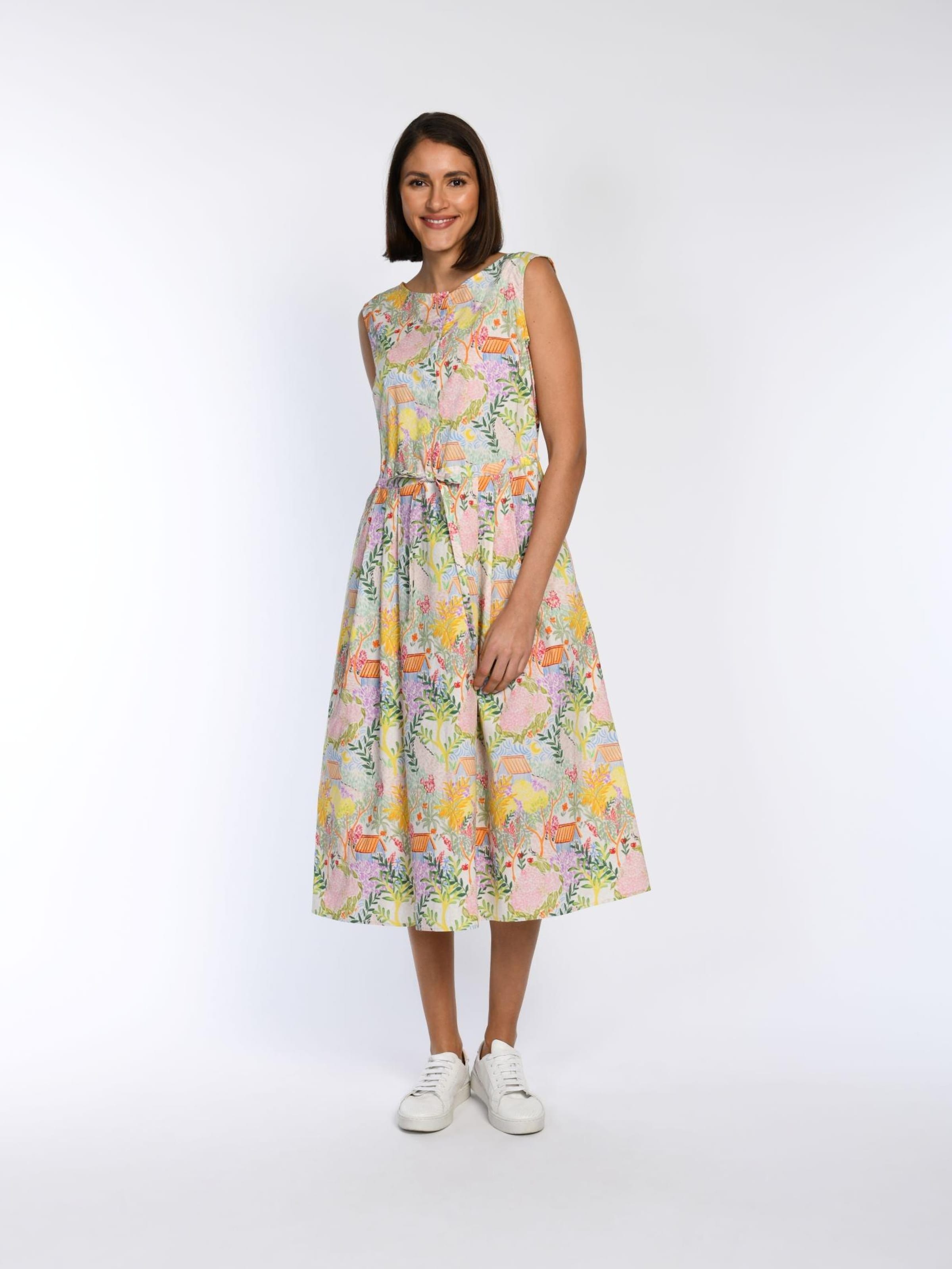 White Label by RoFa Summer Dress in Yellow: front
