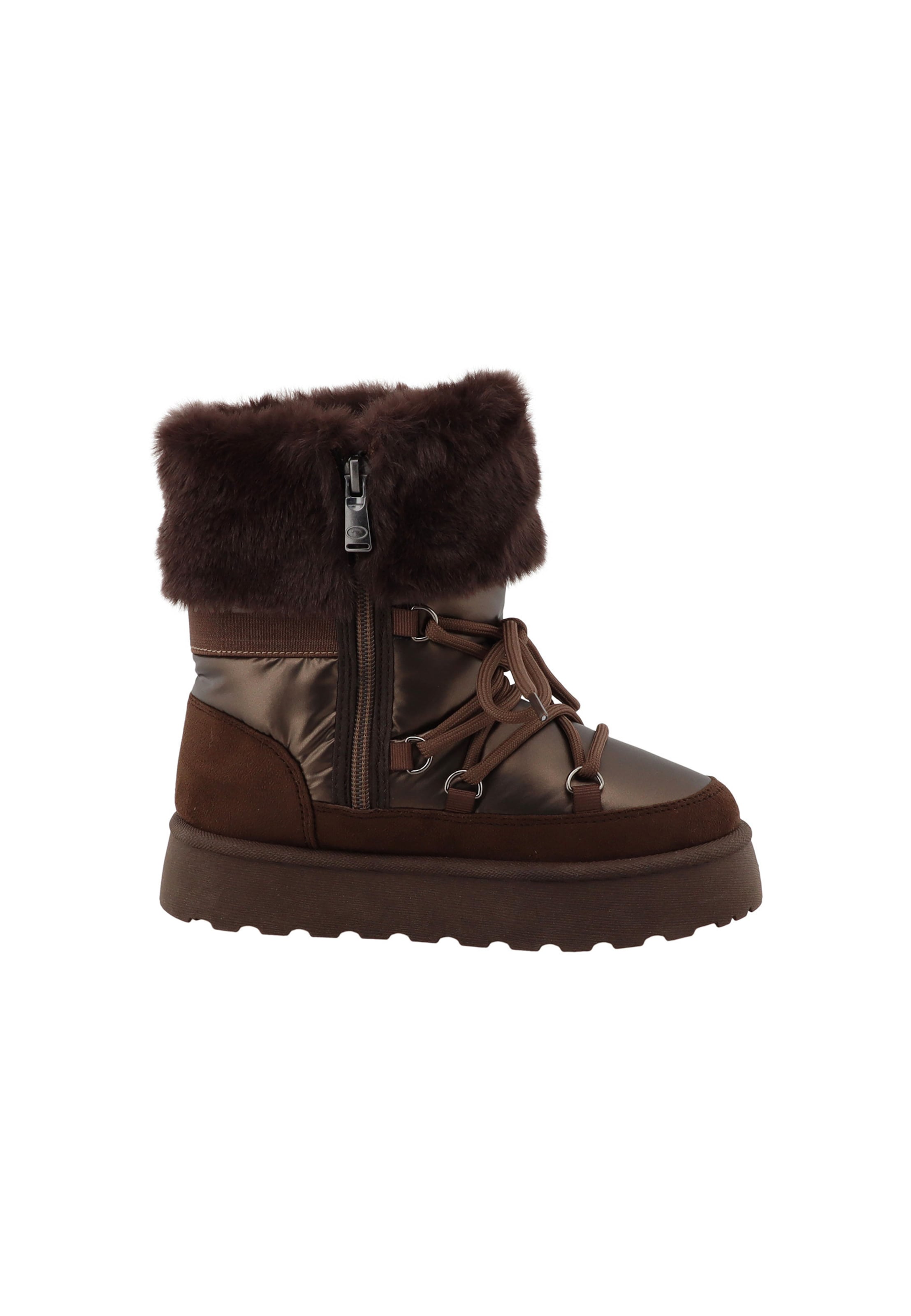 TOM TAILOR Winter Boots in 31 in mokka, Produktansicht