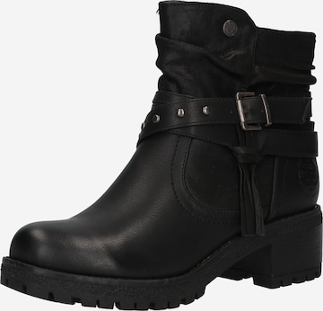 Refresh Boots in Black: front