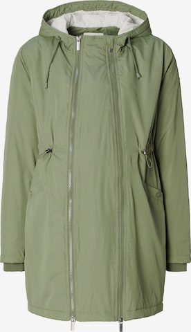 Esprit Maternity Between-Season Jacket in Green: front