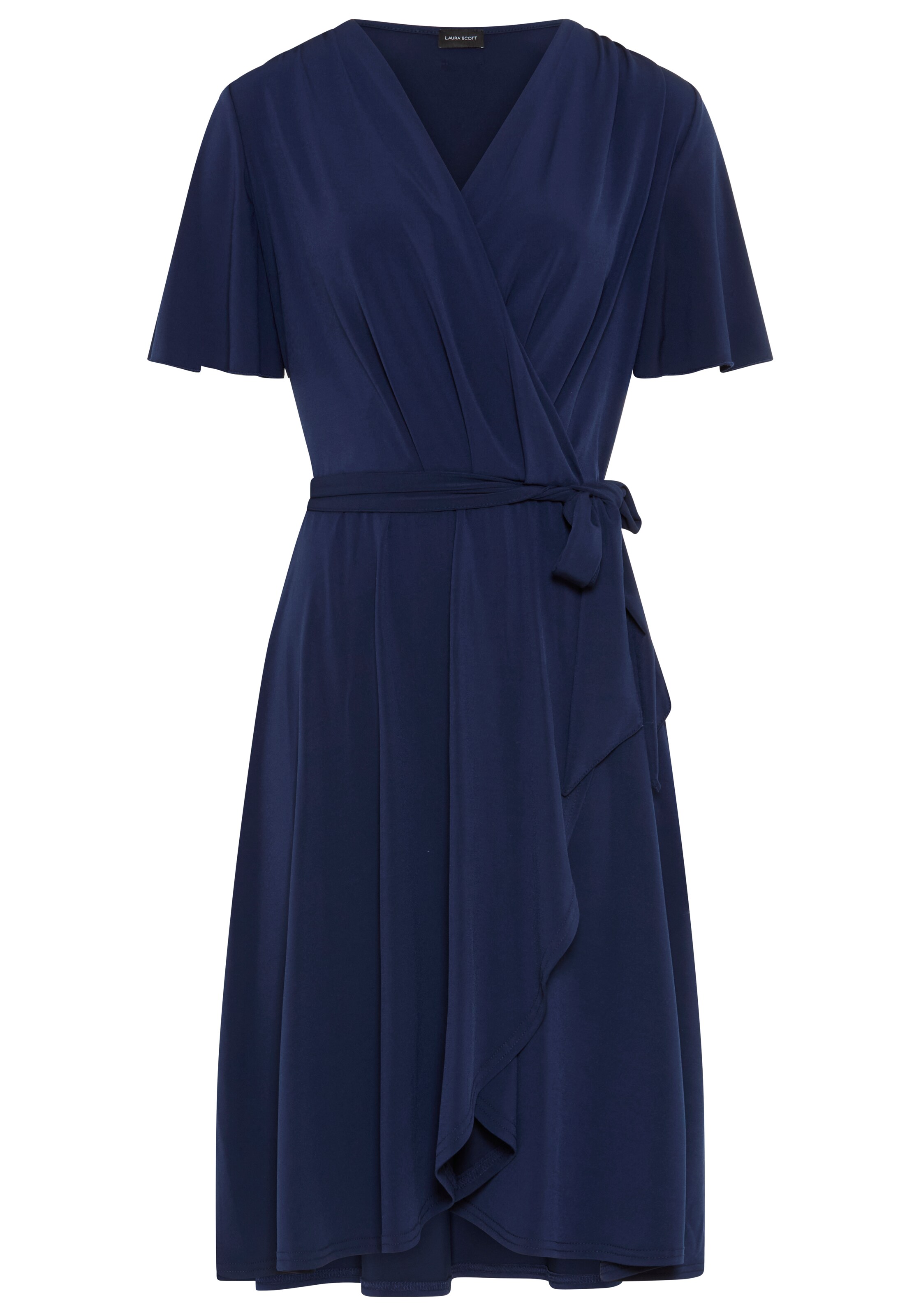 LAURA SCOTT Evening Dress in Blue: front